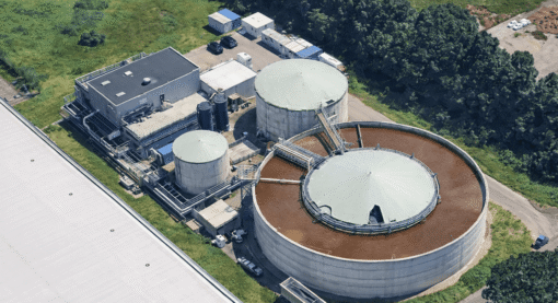 WaaS installation wastewater